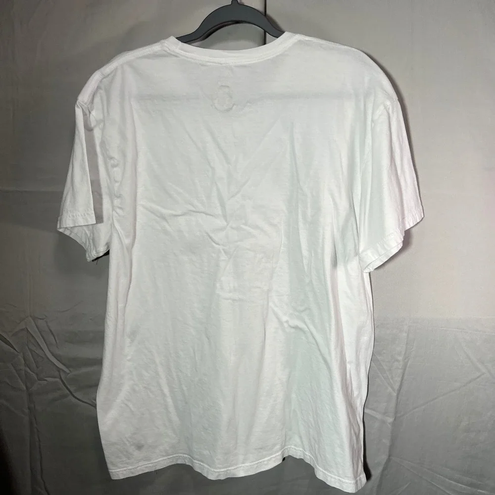 Polo Ralph Lauren T-Shirt Men XL White Crewneck Tee Embroidered‎ Pony